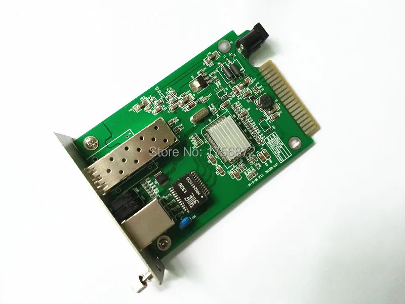 Оптоволоконный SFP 10/100/1000 м медиа-конвертер типа карты гигабитный Ethernet-трансивер