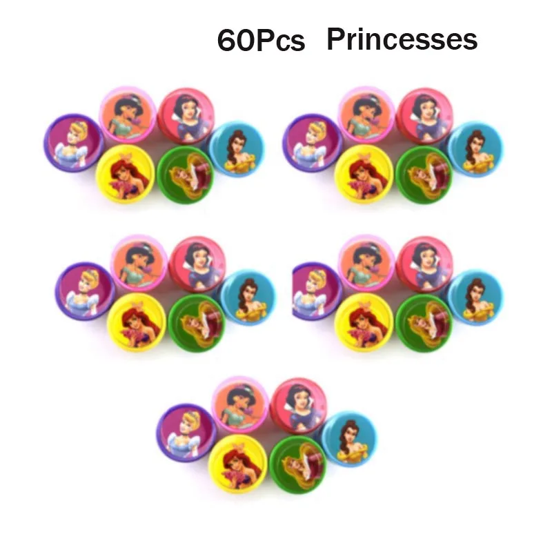 10 x 6 Princes Ассорти Подарочные игрушки штамп подарки дети 60 шт Goodie сумки карнавальные призы праздничные вечерние принадлежности наполнители для пиньяты - Цвет: 10 x 6 Princes