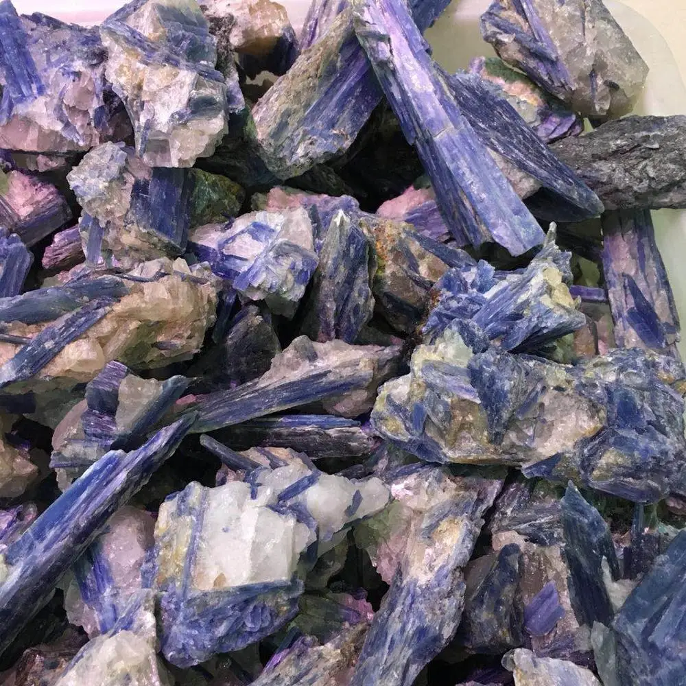 Kyanite образец кристалла кварца камень реики healing лечебный натуральный и минералы