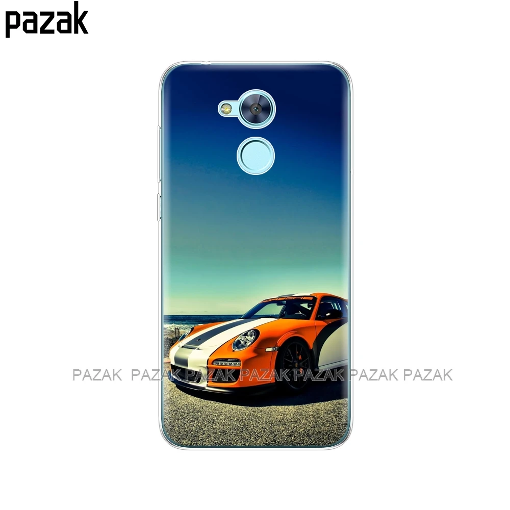 34534 Силиконовый чехол для телефона huawei honor 6A, чехлы из мягкого ТПУ, задняя крышка для телефона, прозрачный чехол etui, бампер, полная защита 360 - Цвет: 34534
