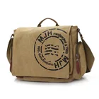 Повседневная мужская Сумка-тоут, мессенджеры, винтажная дорожная сумка, Холщовая Сумка на плечо, классический дизайн, 2022