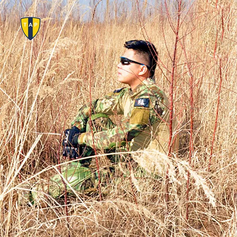 Тактическая камуфляжная Военная Униформа США армейский костюм боевая рубашка