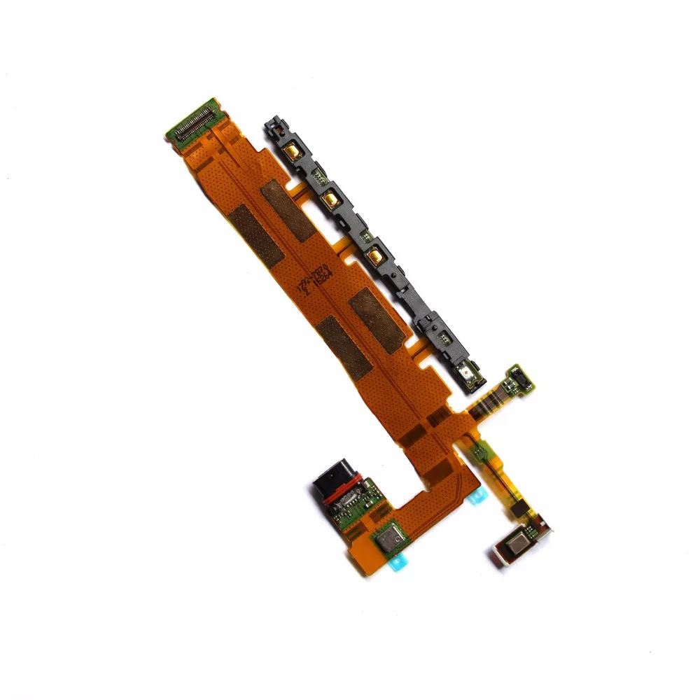 Гибкий зарядный USB кабель для SONY Xperia Z3 Plus Z4 E6533 E6553 зарядная док станция с кнопкой