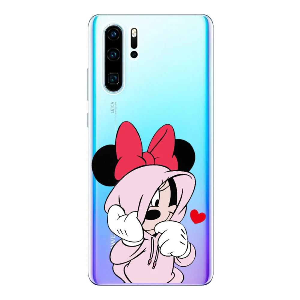 401 Для huawei P30 Lite Pro Чехол Мягкий силиконовый чехол из ТПУ P30 Lite Fundas милый Микки Минни P30 Pro Coque защитный чехол для телефона - Цвет: 401