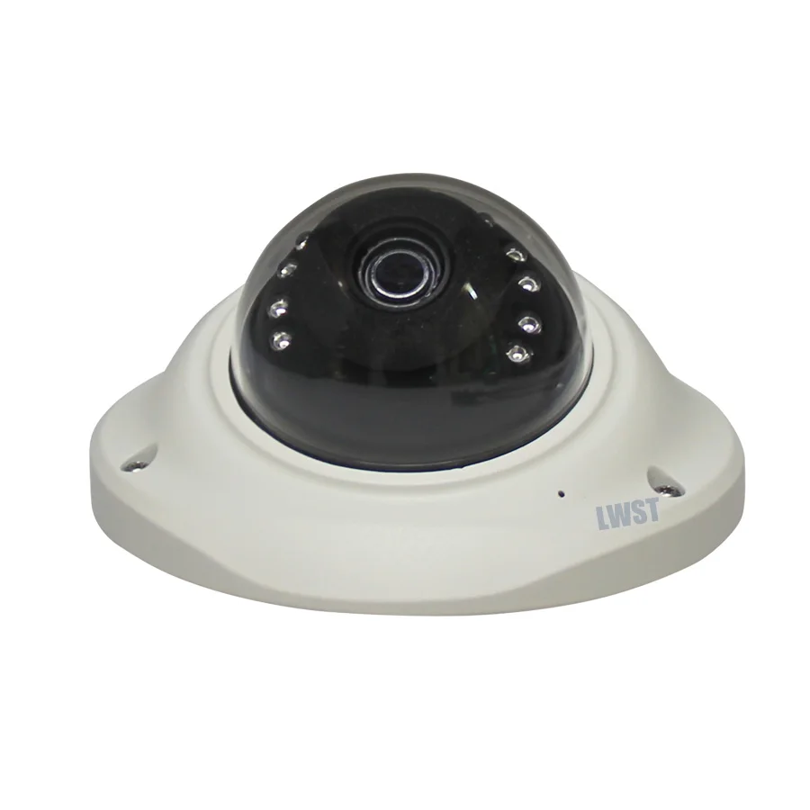 LWST новые мини ИК купольная Камера АНТИВАНДАЛЬ & всепогодный IP66 2MP IP Full HD 1080p IPC HI3516C +