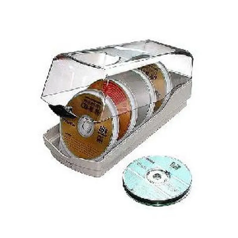 Ymjywl чехол для CD 120 емкость тарелки загружена с кассетой CD/DVD коробка с противоугонным замком от детей Llock для автомобиля и дома
