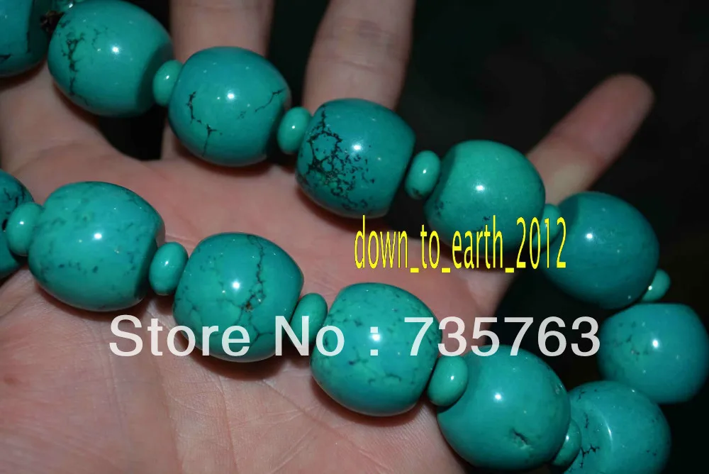 Xiuli 001 колье в тибетском стиле Бирюзовый Mala Worry Nepal молитвенный бисер Tasbih четки |