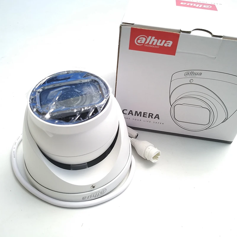 Dahua 8MP IP-камера Φ 4K WDR IR50m Eyeball POE 2 7 мм ~ 12 Моторизованный объектив dahua 8mp IP67 |