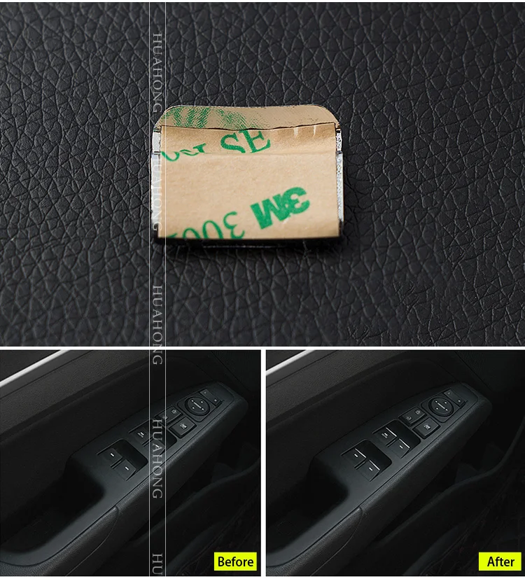 Vtear для hyundai Elantra переключатель двери и окна Кнопка подъема крышка отделка автомобиля-Стайлинг интерьера молдинги аксессуары