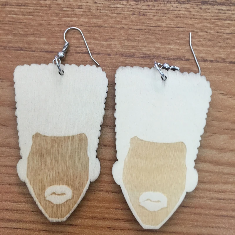 Бесплатная доставка! Гравировка африканская голова деревянные украшения|african wood