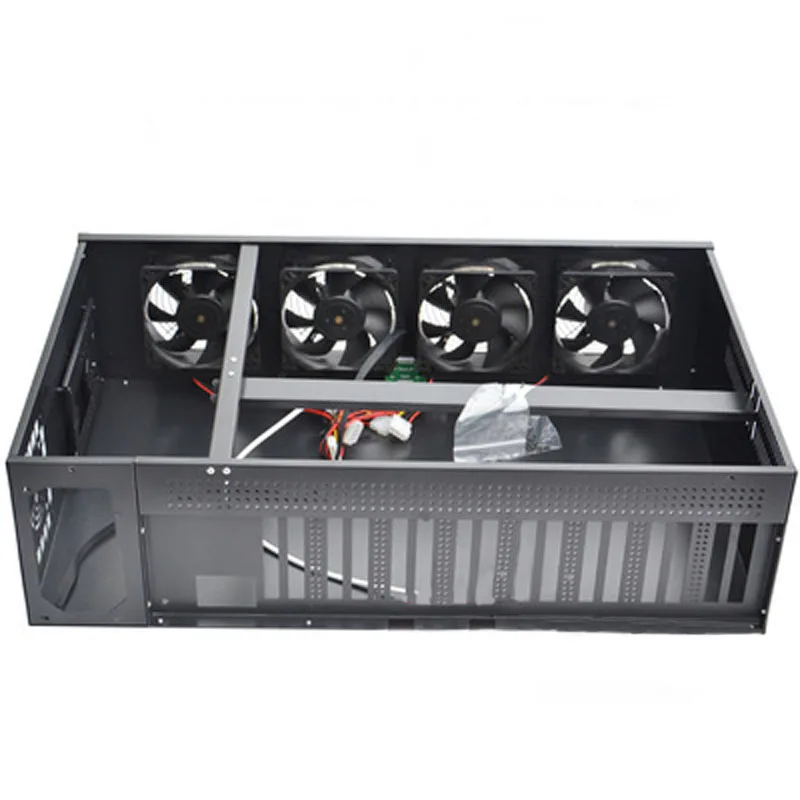Чехол для майнинга Ethereum usb miner rig frame No transfer card B250 BTC компьютерный чехол 8 Видеокарта