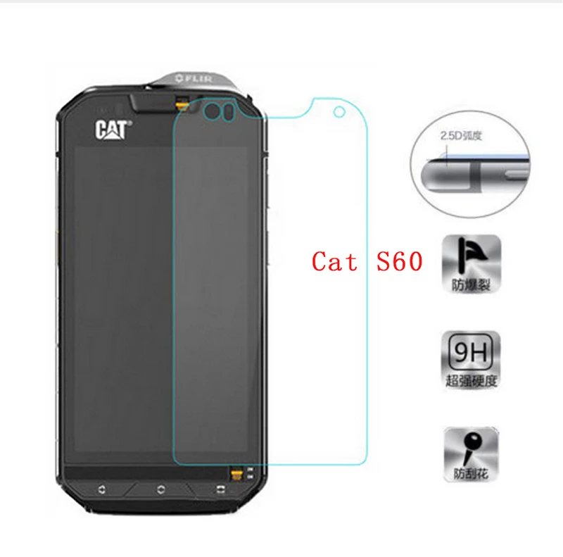 Для Cat S60 закаленное стекло 9H 2.5D Защита от царапин Премиум Защитная пленка для