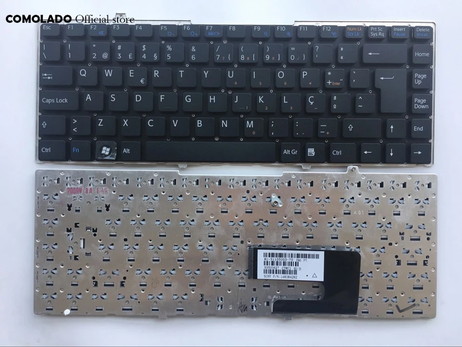 PO Portugal клавиатура для Sony Vaio VGN FW серия черная ноутбука Layout|Клавиатуры замены| |