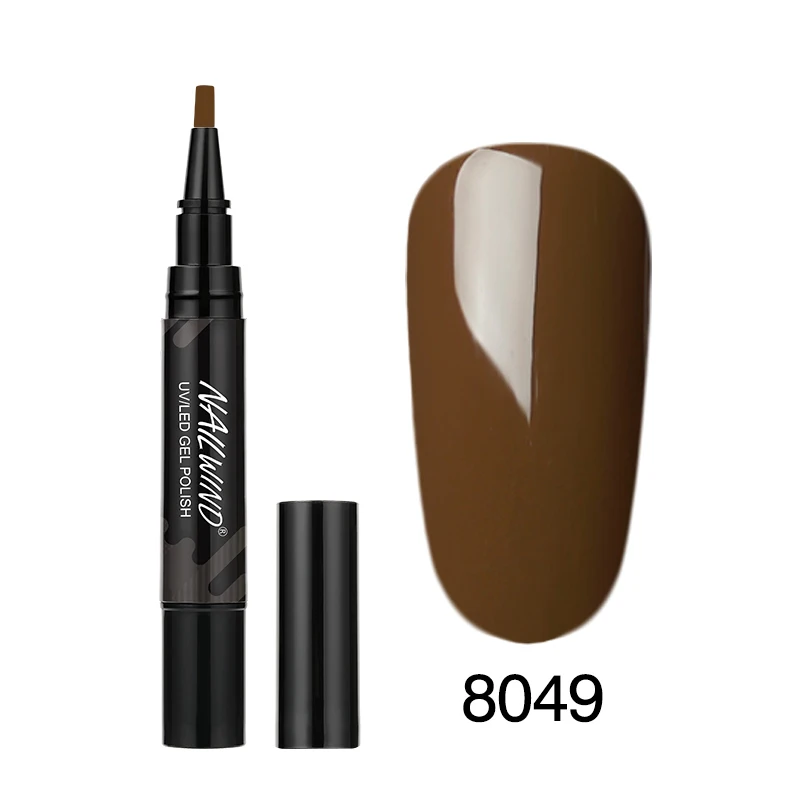 49 NAILWIND 5 мл Гель-лак для ногтей 31-60 Гибридный гель лак для ногтей ручка Гель-лак для ногтей Дизайн ногтей маникюр замочить от Полупостоянный UV светодио дный лампы грунтовка для ногтей - Цвет: 49