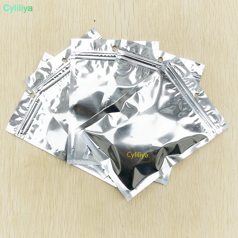 2000 шт антистатический клапан на молнии пластиковый розничный упаковочный пакет