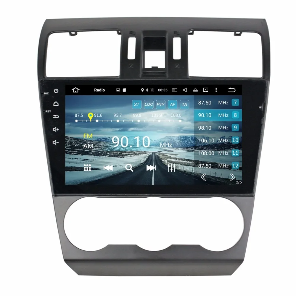 Octa Core 2 din 9 &quotAndroid 6 0 Car Audio DVD gps для Subaru Forester 2013 2016 с 4 ГБ Оперативная память радио