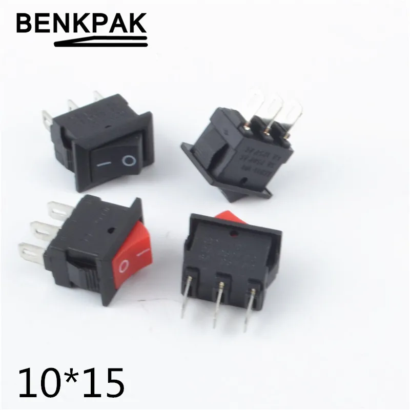 Мини клавишный переключатель 3pin 10 шт. 15х10|switch switch|switch 3pinswitch 10pcs |