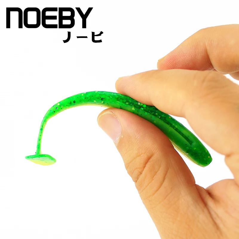 Рыболовная приманка NOEBY 6 шт./лот Мягкая для рыбалки 90 мм/4 5 г | Спорт и развлечения