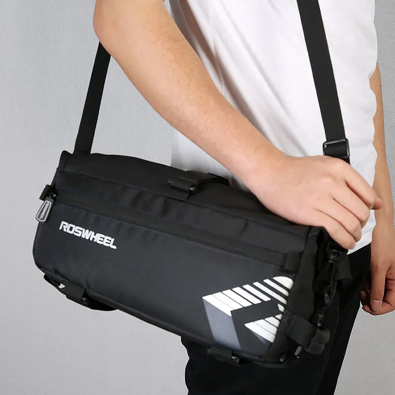 Сумка для велоспорта ROSWHEEL с регулируемым объемом съемным ремнем|cycling bag|bag for