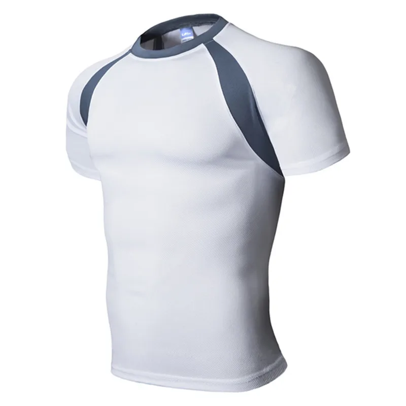 2019 Summer Fashion New Men's Casual Round Neck Short Sleeve T-shirt / Slim Quick-drying Breathable Comfortable |
