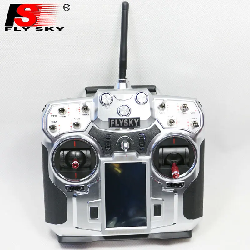 Оригинальный FlySky FS i10 2 4G цифровой пропорциональный 10CH RC передатчик контроллер с