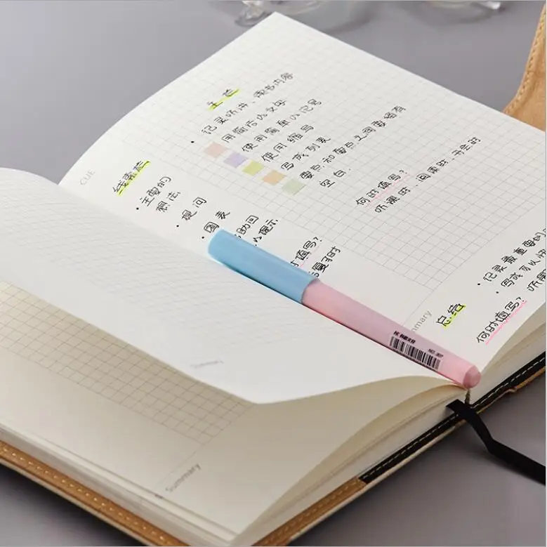 2019 Новый A5 из искусственной кожи Бизнес Тетрадь записная книжка еженедельник