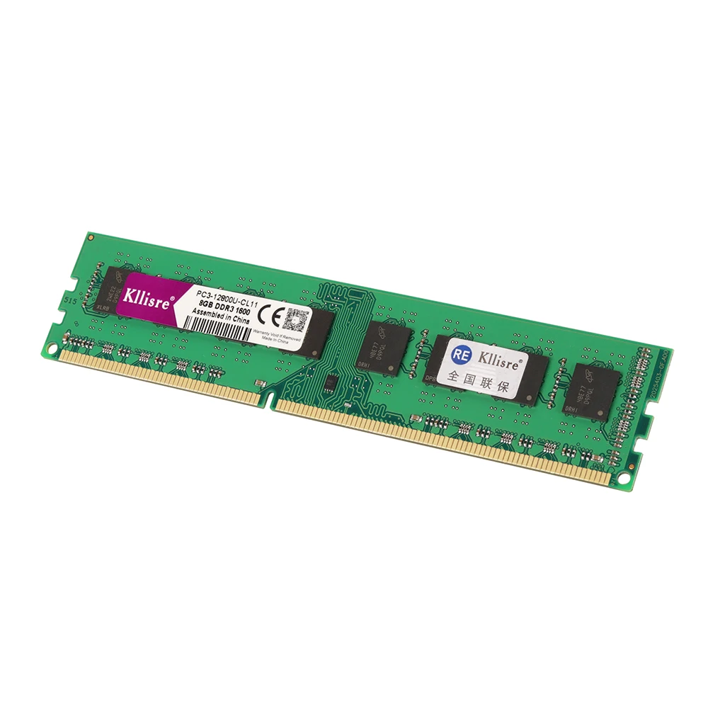 Kllisre оперативная память DDR3 4 ГБ 8 ГБ 1333 1600 1866 PC3 памяти 1,5 V рабочего стола Dimm