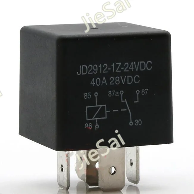 5 pin PCB автоматическое реле 40A 24VDC 1NC 1NO автомобильное Преобразование для PCB|relay 40a|auto