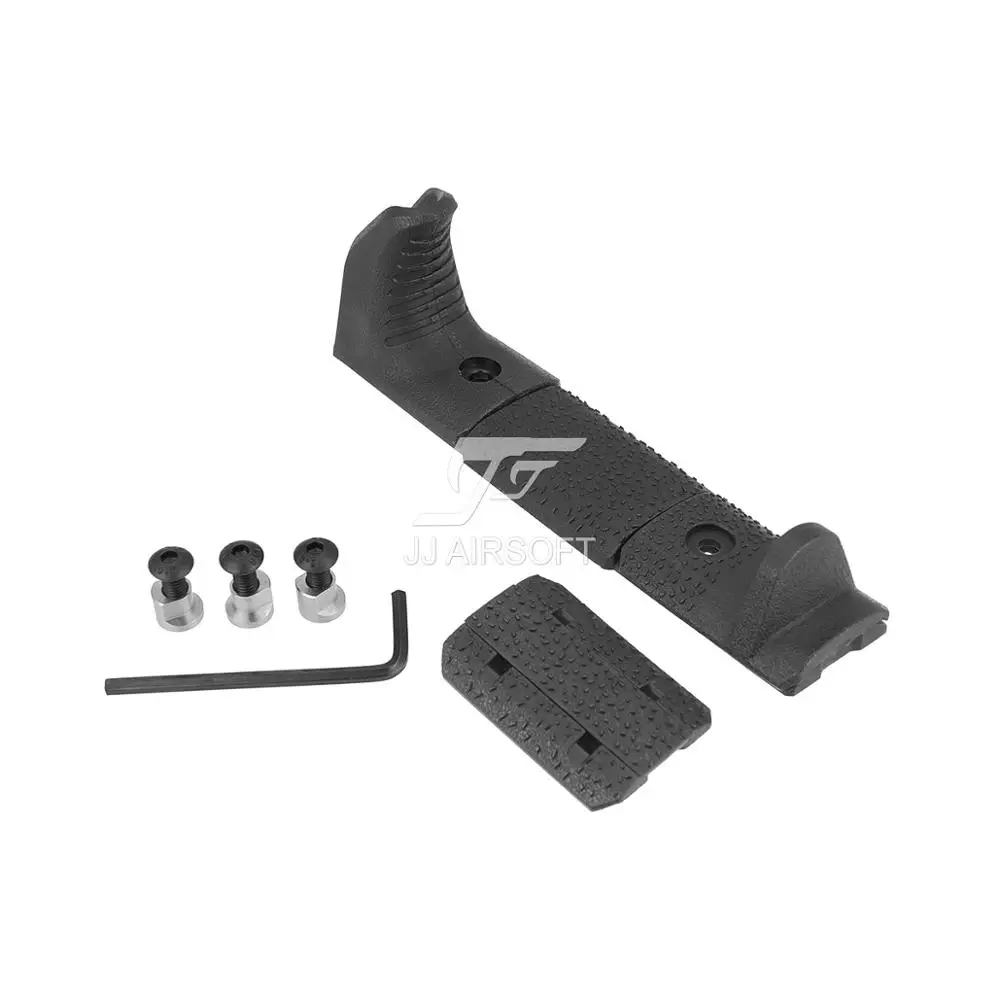 Black XTM ручной стоп Handstop комплект для Keymod Rail Cover(черный/коричневый - Цвет: Black