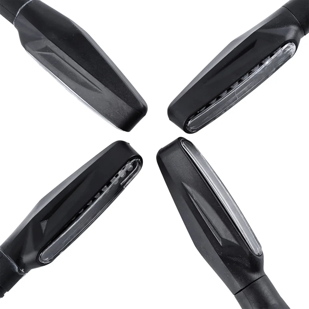 4 шт./компл. светодиодный светильник сигнала поворота мотоцикла Универсальный 9