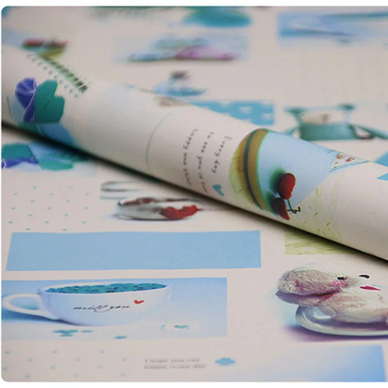 Подарочная упаковка узор Roll Книги по искусству рукоделия Бумага карты решений