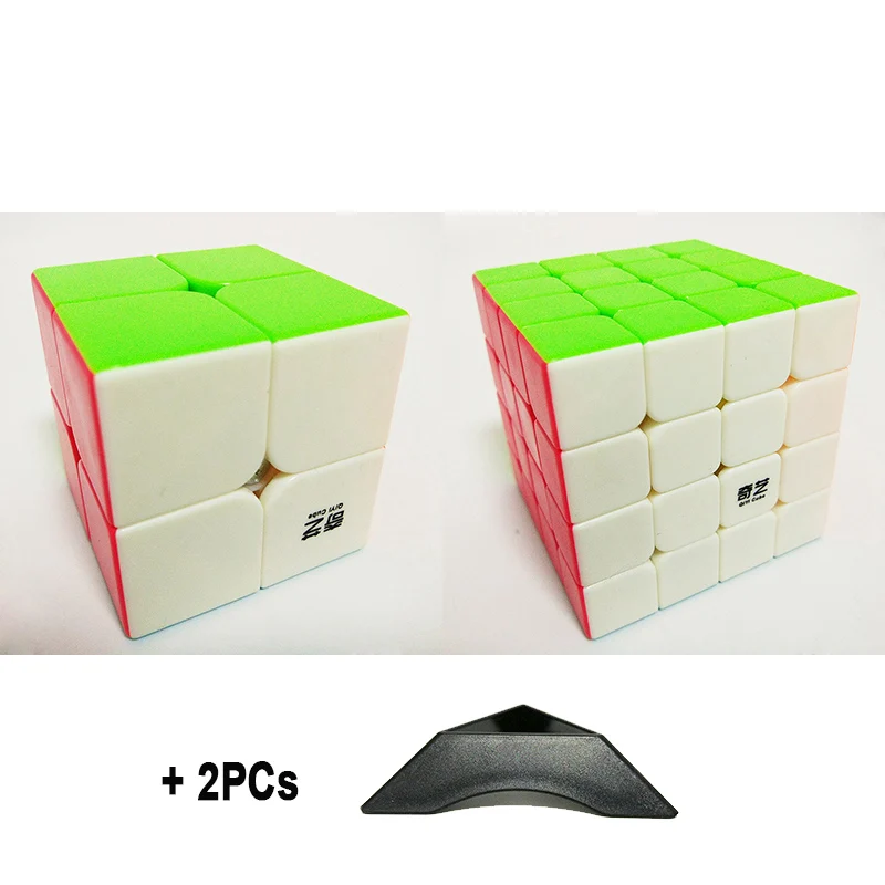 2x2 4x4 XMD QIYI 2x2x2 3x3x3 4x4x4 5x5x5 матовый волшебный куб соревновательная головоломка на Скорость Куб обучающий magico Cubo игрушки для детей - Цвет: 2x2 4x4