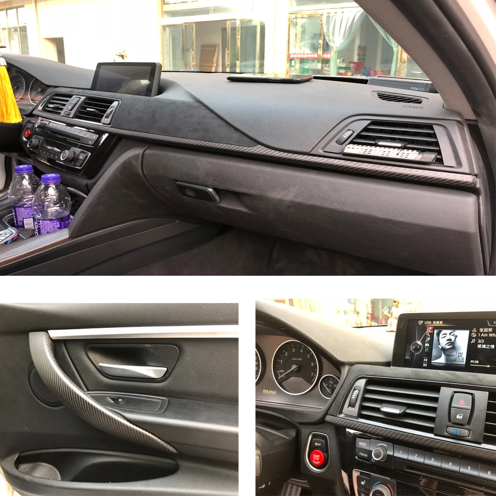 7 шт. крышка салона приборной панели для BMW F30 F32 F36 320i 328d 328i 420i 428i 435i 440i отделочная