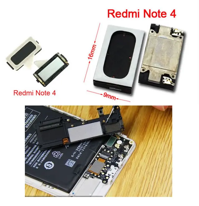 Оригинальный громкоговоритель JEDX звуковой сигнал гибкий динамик для Xiaomi Redmi Note 4