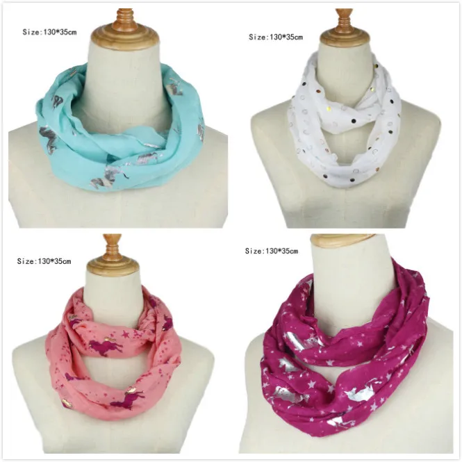 Шарф женский Bronzing Infinity шарф косынка модный блестящий роскошный|Женские шарфы| |