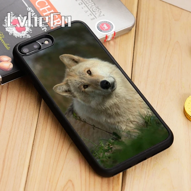 LvheCn чехол для телефона с воющим волка под луной iPhone 5 6 s 7 8 plus 11 12 Pro X XR XS Max Samsung Galaxy S6