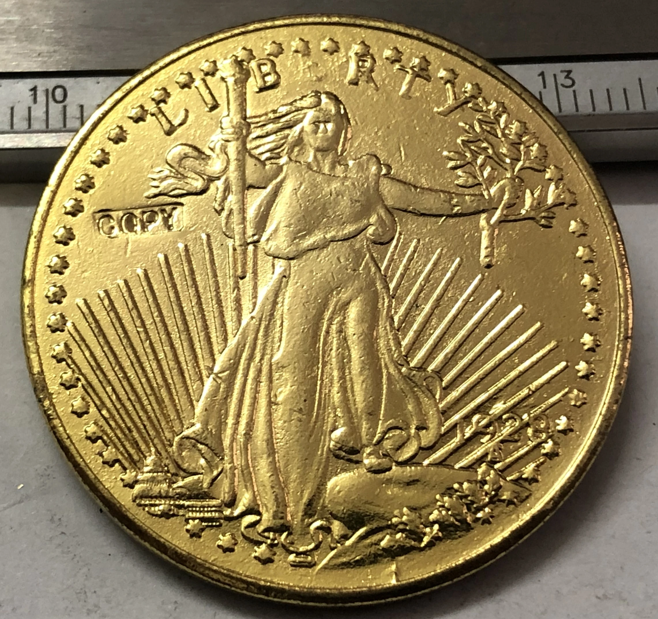 Точная копия монеты 1928 $ США | Дом и сад