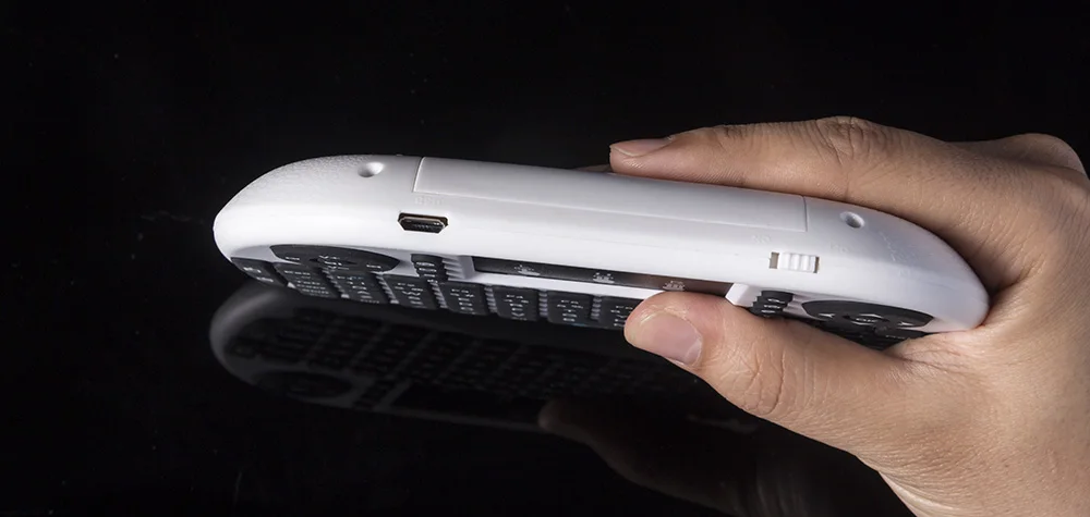 Оригинальная Нормальная и с подсветкой i8 Air mouse мини беспроводная клавиатура русский/английский/французский/испанский для Android tv BOX/мини-ПК/ноутбука