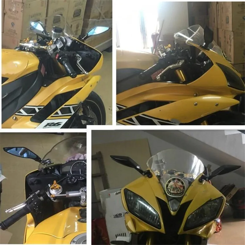 Мотоциклетное алюминиевое и боковое зеркало заднего вида с ЧПУ для YAMAHA YZF R1 R6 R3 R25