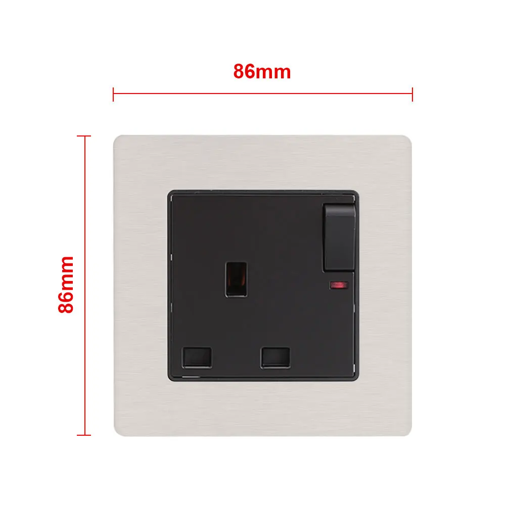 Настенная панель Сетевой удлинитель для дома с переключателем 13A power POINT GPO