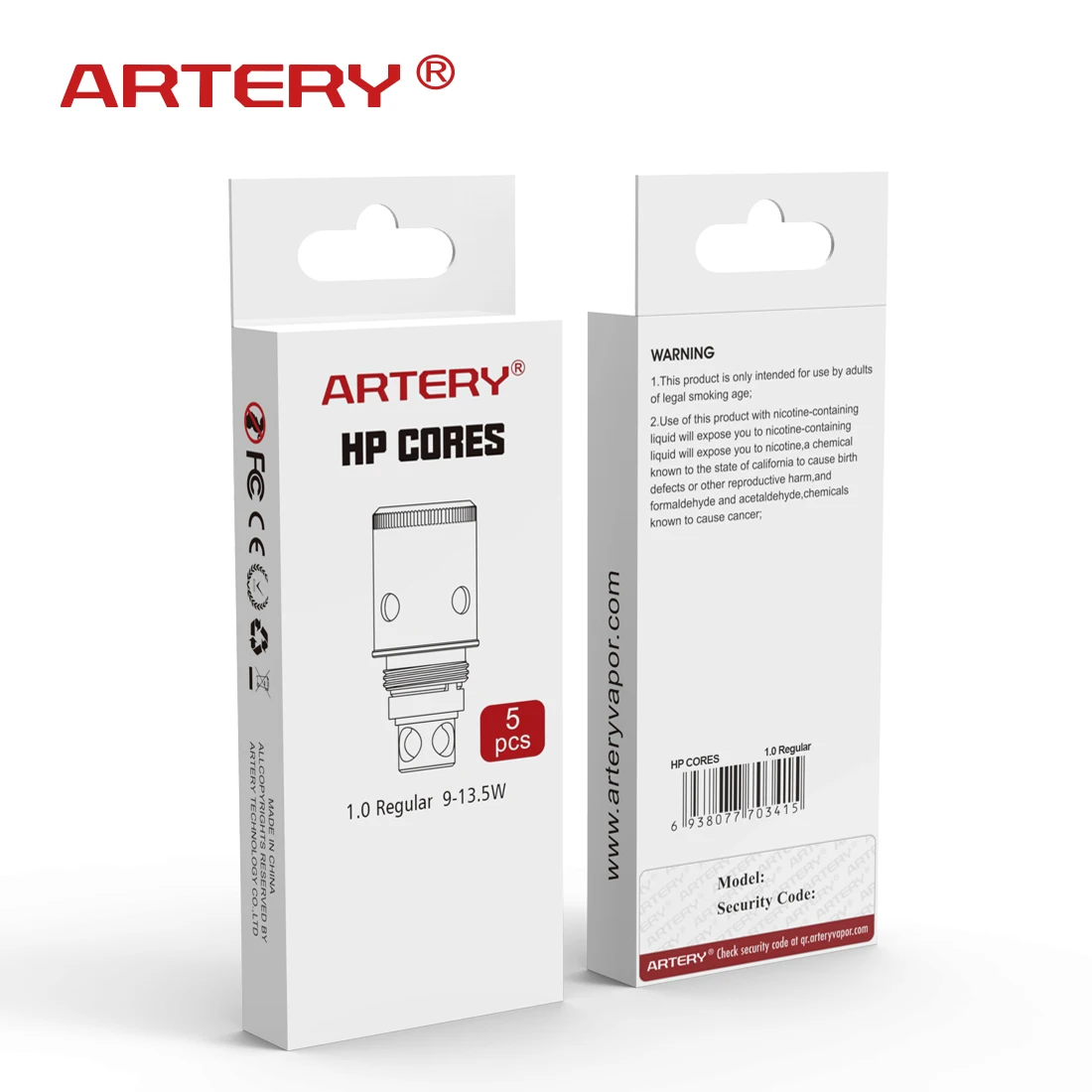 В наличии электронная сигарета артерия PAL 2 Vape катушка 0.6ohm сетка катушка/Обычная 1