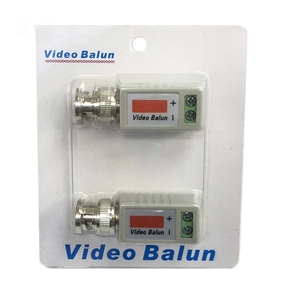 Single 1 Channel Passive Video Transceiver BNC Connector Coaxial Adapter For Balun CCTV Camera DVR UTP | Безопасность и защита