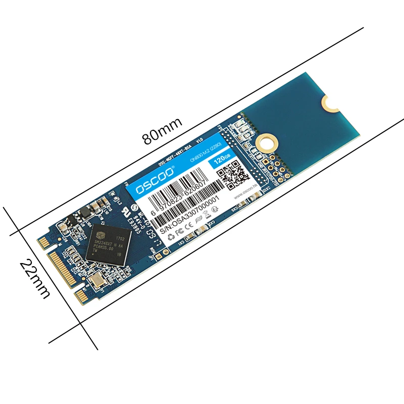 OSCOO MLC NAND FLASH SSD 60 ГБ 120 240 480 Internal Solid State Drive жесткий диск M.2 NGFF 2280 Интерфейс для