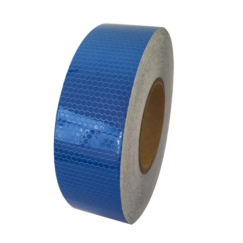 blue VORCOOL 45 м X 5 см светоотражающая лента наклейка для грузовика мотоцикла велосипеда отражатель 7 цветов Светоотражающая наклейка для автомобиля стиль - Цвет: blue