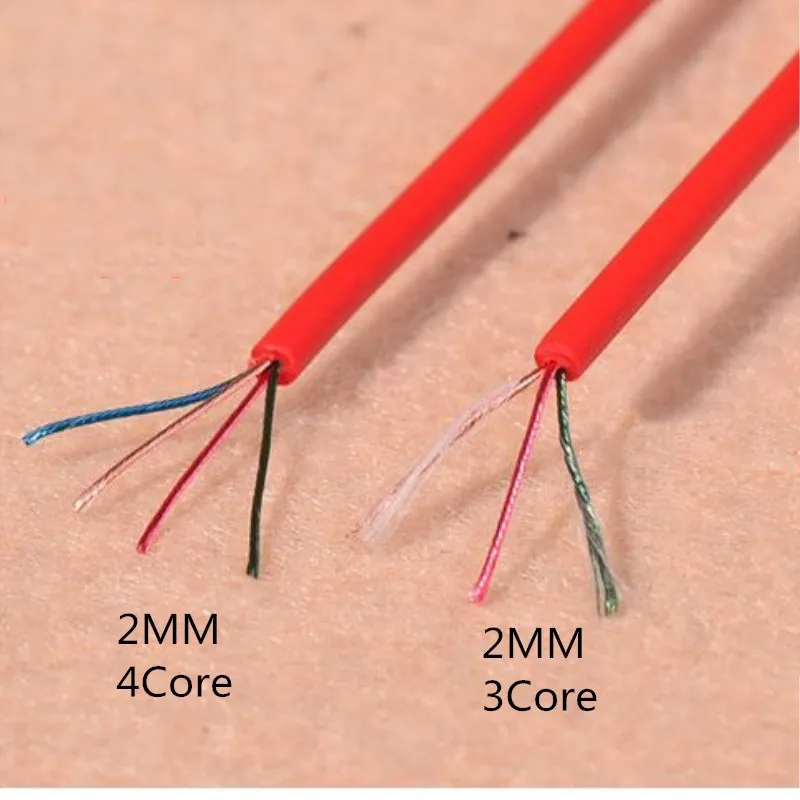 Кабели для наушников 100 м 2 мм сменные Проводные аудио наушники ремонта и