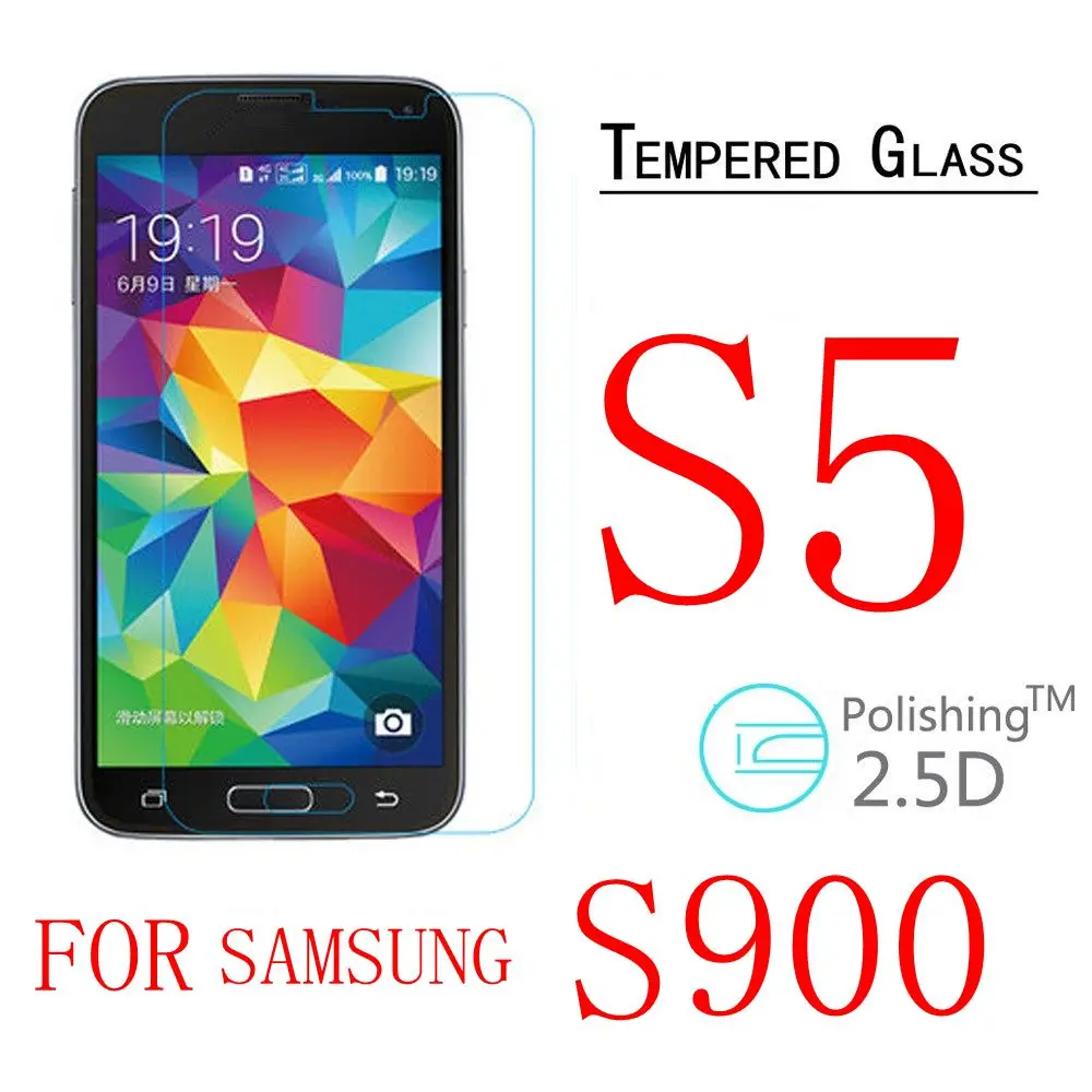 for S5 Для SAMSUNG Galaxy S5 mini S5 Duos Active, закаленное стекло для Galaxy i9600 Neo G900F G800F, защитная пленка для экрана, чехол - Цвет: for S5