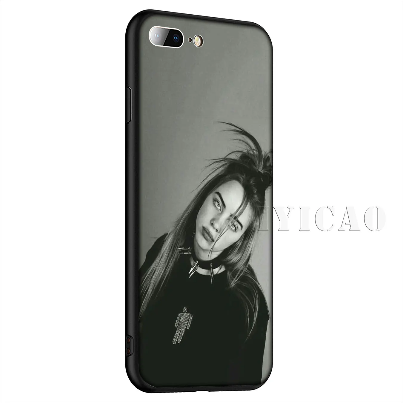 Силиконовый мягкий чехол Billie Eilish 13 для iPhone 11 Pro Max XR X XS 8 7 6 6S Plus 5 5S SE |