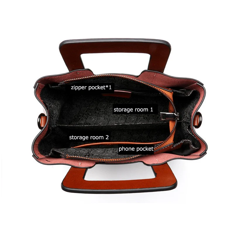 Сумка через плечо женская сумка с ручкой 3 цвета Новая Мода простая посадка