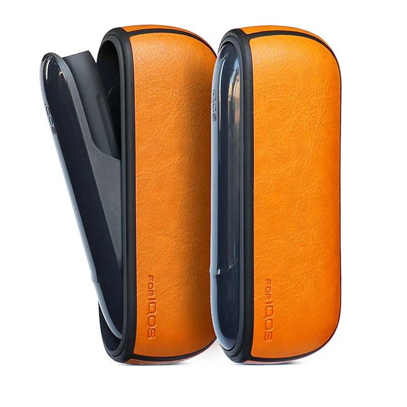 Однотонный чехол для IQOS 3 из искусственной кожи 0 переноски аксессуары