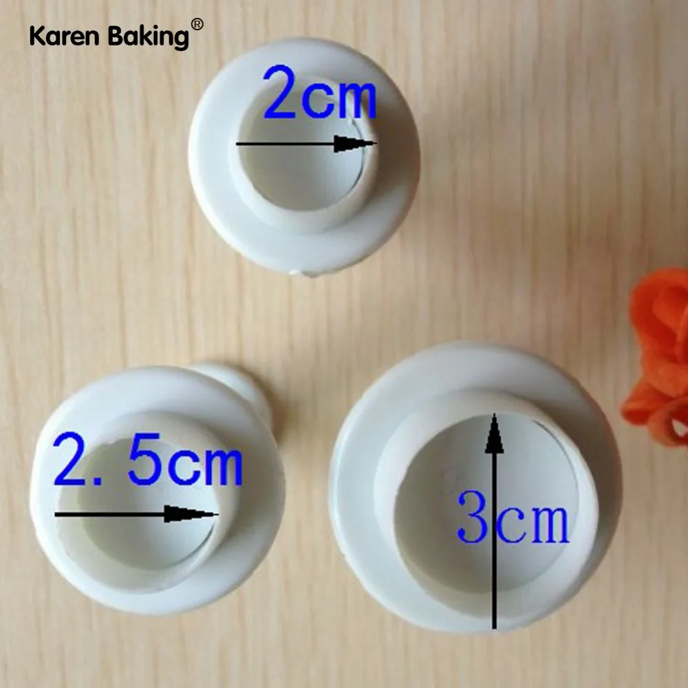 3 шт круглая форма торт печенье машина плунжерная паста сахар ремесло украшения